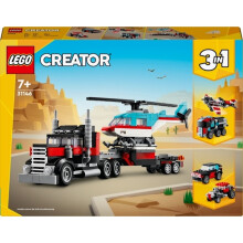 LEGO Creator31146 - Lastebil med lasteplan og helikopter