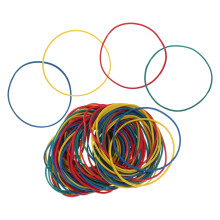 Élastiques polyvalents, anneaux, outils de bureau, accessoires pour bureau, élastiques colorés, pratiques