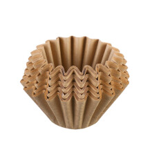Filtres à café professionnels en papier (lot de 50), en papier épais de qualité supérieure, blancs et bruns, pour cafetières.