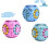 Fidget Παιχνίδι Παζλ Μπάλα Pop It Cube3 τεμάχια Χρώμα Ανοιχτό Μπλε 6