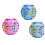 Fidget Παιχνίδι Παζλ Μπάλα Pop It Cube3 τεμάχια Χρώμα Ανοιχτό Μπλε 7
