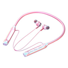 Căști YOBOLK la reducere, căști în jurul gâtului, căști Bluetooth fără fir, plug-in, sport, alergare, jocuri, baterie supradimensionată,