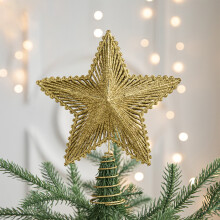Étoile de Noël YANHAIGONG, compatible avec les décorations de sapin de Noël, décoration lumineuse pour le sommet du sapin.