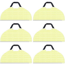 Lot de 6 lingettes de nettoyage Nvzi pour aspirateur robot 2-en-1 Shark RV2610WA AV2610WA AI Ultra, lavables et réutilisables. Accessoires de