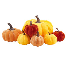 db-os töklámpás őszi dekoráció, dekoratív bársony kültéri hab műanyag hamis műtök őszi halloweeni hálaadáshoz