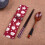 Kiplyki Χονδρική Ιαπωνικά Vintage Ξύλινα Chopsticks Κουτάλι Επιτραπέζια Σκεύη 2 τεμάχια Σετ 1
