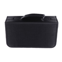 Eease 128-Slot Case Holder Organizer for Home & Outdoor Storage (Black)
