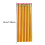 Μολύβια γραφείου LYCAQL50-Pack #2, γραφίτης HB από αμερικανικό κέδρο, κίτρινα εξαγωνικά 1