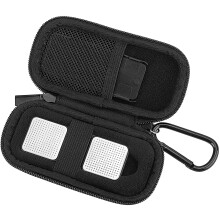 Custodia rigida per monitor cardiaco mobile AliveCor Kardia ECG/ECG wireless a 6 derivazioni, custodia da viaggio protettiva.