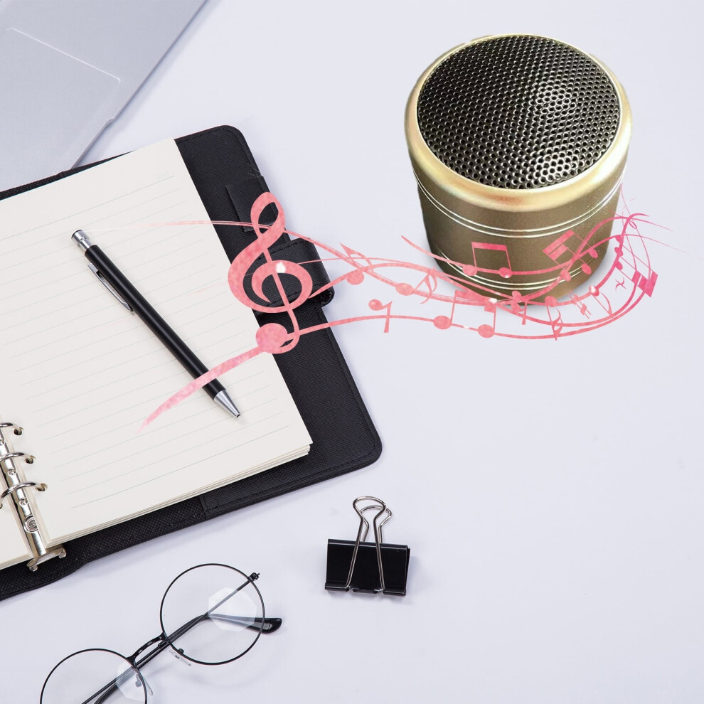Txmfgh M5 Metal Bluetooth Speaker, High Volume Small Steel Cannon, Portable Wireless Speaker Compatible With All Devices 9395123763620