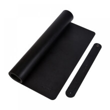 Alfombrilla de escritorio de PU de doble cara extragrande, alfombrilla de escritura, alfombrilla de cuero para mesa, alfombrilla para ratón