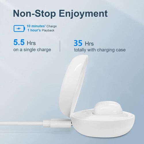 Ασύρματα ακουστικά για παιδιά, ακουστικά Bluetooth για μικρά αυτιά γυναικών ανδρών 1