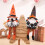 Halloween Gnome Λούτρινο Διακόσμηση Φθινοπωρινή Σουηδική Κούκλα Απρόσωπη Φθινοπωρινή 4