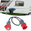 CEE kit adapter 32A plug to CEE16A connector Yacht charging conversion cable 8