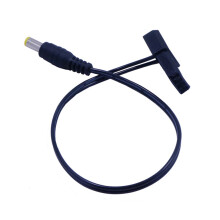 1Pc Computer Chassis LED Lights with Controller Connector RGB Controller Large 4P Single 5521 Power Supply Cable (Black)