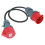 CEE kit adapter 32A plug to CEE16A connector Yacht charging conversion cable 5