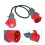 CEE kit adapter 32A plug to CEE16A connector Yacht charging conversion cable 6