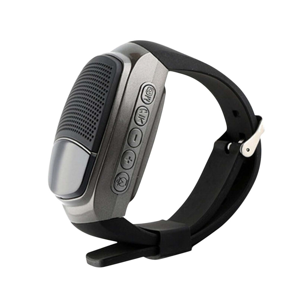 Ozmmyan New Watch Bluetooth Speaker, Portable Display, Hands-Free Call, Fm Radio, Playback, Compatible With Caixa Som, High Quality For Office, Home, 9071309708103