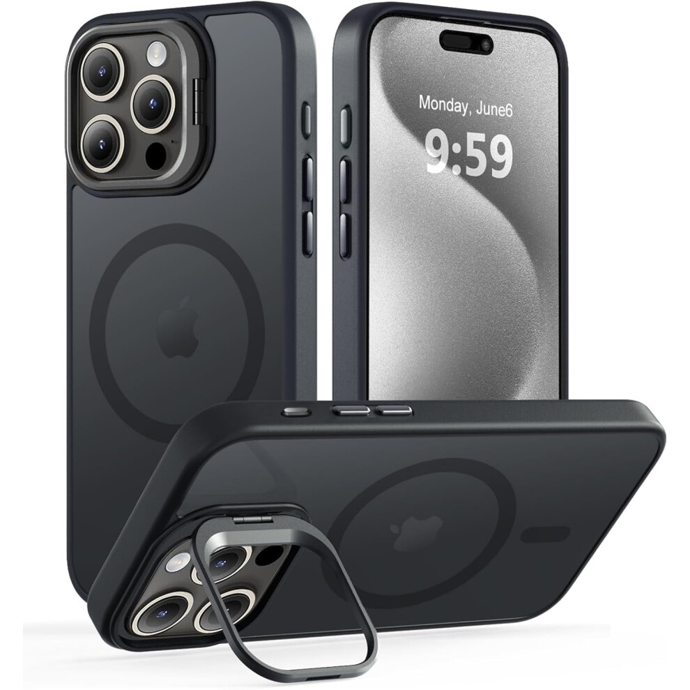 Phone Case Magnetic Case For Compatible With Iphone 14 Pro Max With Kicstand Magsafe, Built-In Camera Stash Sackd 9071309708660
