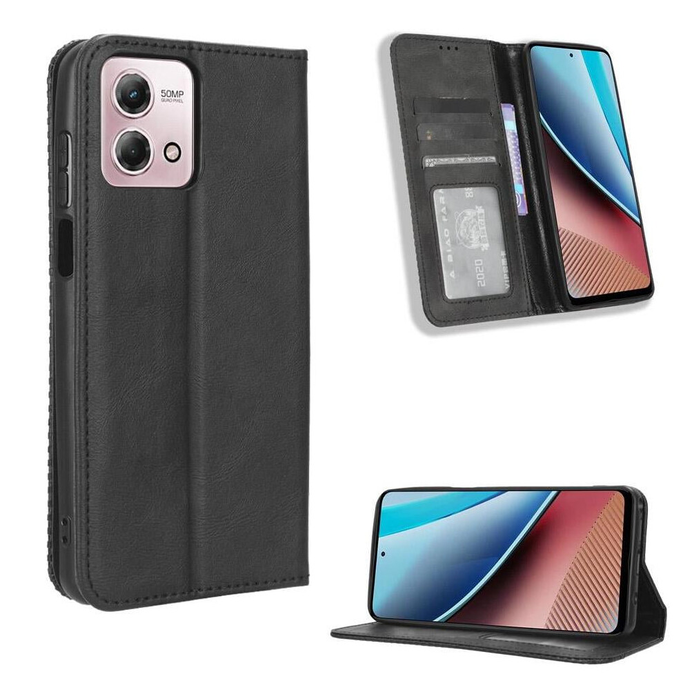 Case For Motorola Moto G Stylus 5G 2023 Magnetic Closure Wallet Pu Leather 9071309708554