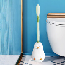 Ensemble brosse et ventouse WC en silicone avec support mural, brosse de nettoyage flexible et adaptée aux coins de la salle de bain, avec couvercle