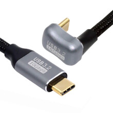 ΓΙΑ αντίθετο καλώδιο δεδομένων επέκτασης USB-C τύπου U με γωνία σε σχήμα U, αρσενικό
