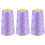 WinysinHousehold Color Polyester Sewing Thread Pagoda Thread 3PC 2300 Yards 1