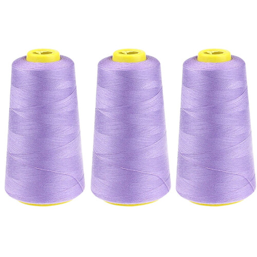 WinysinHousehold Color Polyester Sewing Thread Pagoda Thread 3PC 2300 Yards