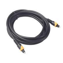 Digital Square Port Toslink Optical Fiber Audio Cable SPDIF Coaxial Fiber Cable for Amplifiers Player QHG01