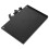 Qiysamal Vassoio per scheda audio Supporto per microfono in plastica Supporto per microfono Supporto per leggio musicale Accessorio per performance 8