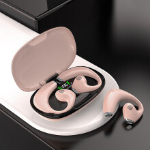 Cuffie sportive Bluetooth a orecchio aperto - Auricolari wireless a conduzione ossea, compatibili con iPhone e Android, True Wireless Bluetooth 5.3,