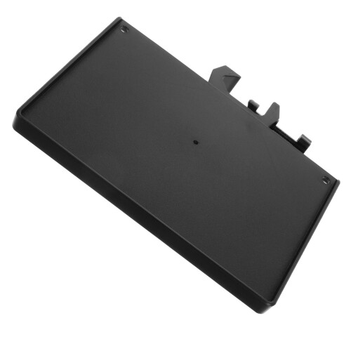Qiysamal Vassoio per scheda audio Supporto per microfono in plastica Supporto per microfono Supporto per leggio musicale Accessorio per performance 2