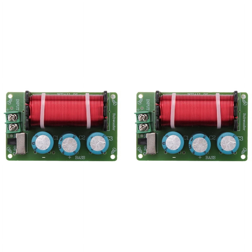 2X Subwoofer Crossover Subwoofer Frequency Speaker Crossover Filter 9083649081358