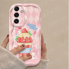 Sanrio Kuromi Mymelody mjukt silikonskal kompatibelt med Samsung Galaxy A53A54A34A14A24A13A23A33A73A15A05A05S A71Skal