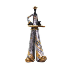 Statuette de musicien Tongina, figurine en résine, sculpture pour meuble de rangement, boîte de nuit ou maison, piano, 11 x 9 x 28 cm