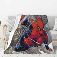 Couverture polaire Spider-Man ultra douce et confortable, idéale pour la literie enfant : 80 po x 60 po