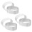Youliang 6pcs Oval Cheese Cake Rings 1