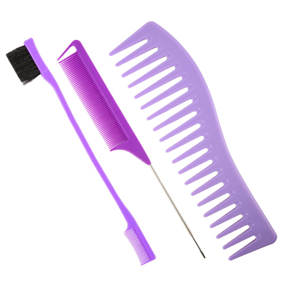 Unisex Hair Comb Hairdressing Supplies Pintail Combs Styling Men's Suits Teasing Man 2 Sets
