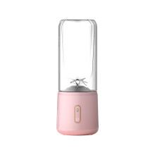 YOBOLK Portable Blender USB Rechargeable, 6 Blades Handheld Blender for Shakes & Fruit Juice, compatible with travel sports outdoors
