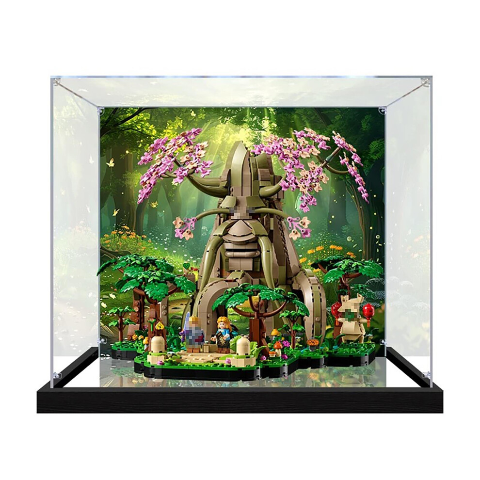 Acrylic Display Case With Dustproof Design And 360 Clear View For Deku Tree 77092 9164114651709