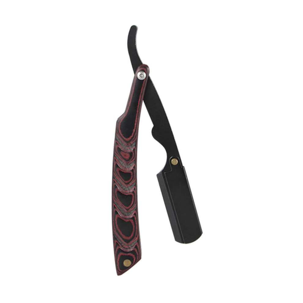 Straight Razor Holder with Sturdy Shaving Stand and Easy Blade Change for Barbers and Men