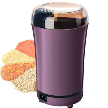 Electric Coffee Grinder 150W Speed Grain Mill for Beans Nuts Spices Herbs Easy Clean