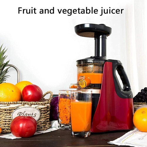 Slow Masticating Juicer with Reverse Function,  Juice Extraction, Easy to Clean, Low Noise 2