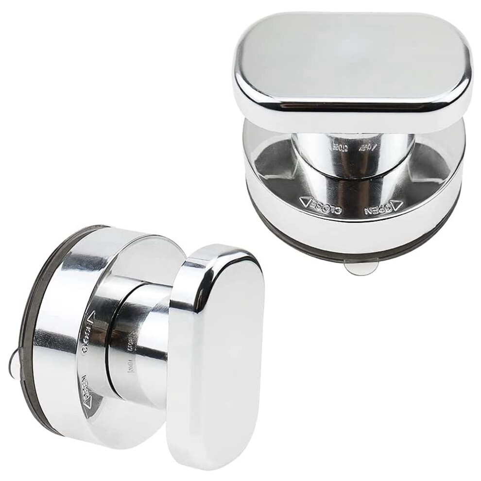 Suction Cup Grab Bar 4 Pack with Strong Suction Lock NoDrill Installation for Bathroom and Shower