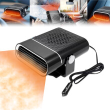 2 in 1 Portable Car Heater and 12V Fast Heating Defroster with 360 Rotation for Winter Windshield