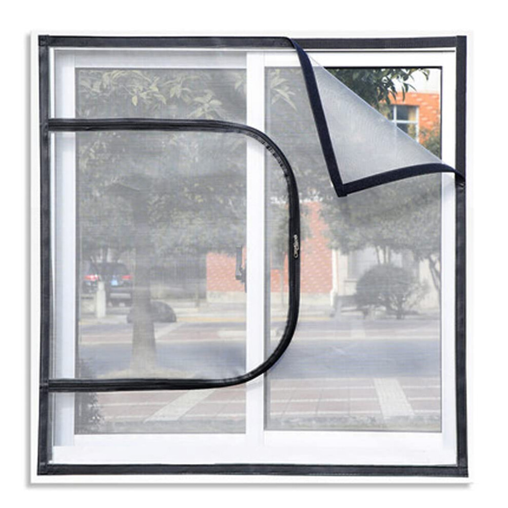 Custom Size Cat Proof Window Screen With Zipper, Pet Safety Mesh For Casement Windows, Insect Block 9053599420941