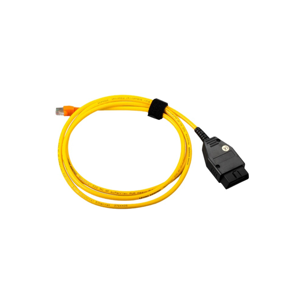 Enet Interface Cable For Bmw E-Sys Icom, Obdii Interface Cable Car Diagnostic Coding F-Series Brushing Hidden Data Tools With Ethernet Cable For 9464372429943