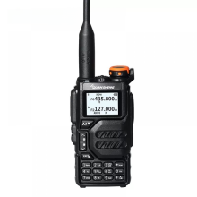 Dvoupásmová obousměrná vysílačka, scrambler DTMF FM ruční vysílačka s USB-C nabíjením a meteorologickým přijímačem NOAA, přenosná s