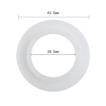 2pcs Silicone Ring Gasket Replacement Bathtub Sink Up Plug Cap Washer Seal