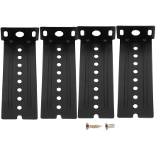 4 Pcs Drawer Support Brackets Drawers Heavy Duty L Slide Rail Lifting Ear Accessories Stainless Steel